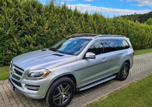 Mercedes-Benz GL cena 137000 przebieg: 192000, rok produkcji 2013 z Grodzisk Mazowiecki małe 172